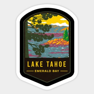 Lake Tahoe Emerald Bay Sticker